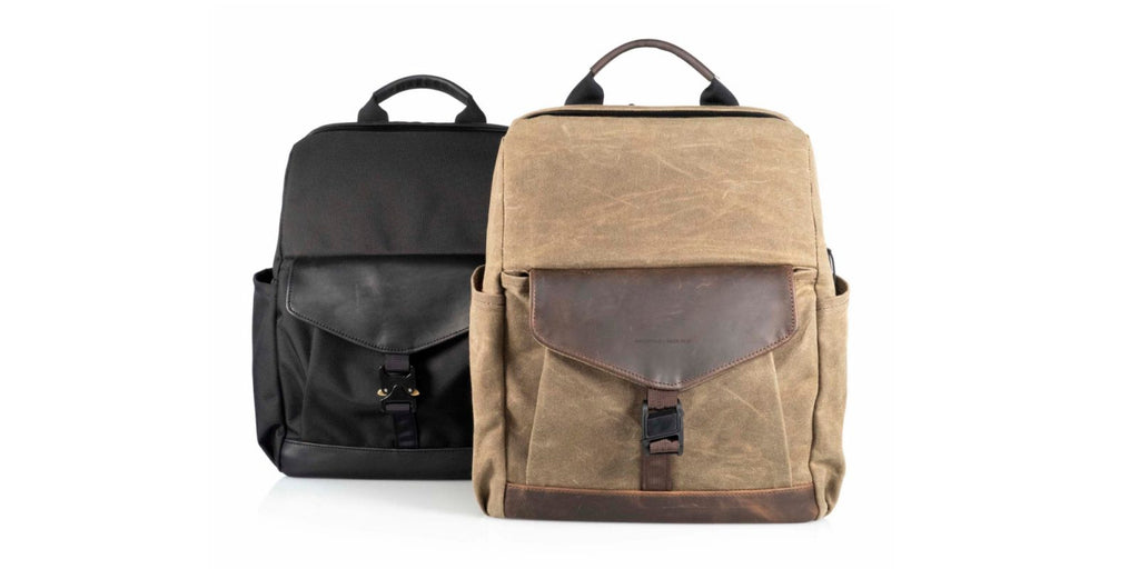 WaterField debuts new leather/canvas Mezzo Backpack with a FREE tech organizer