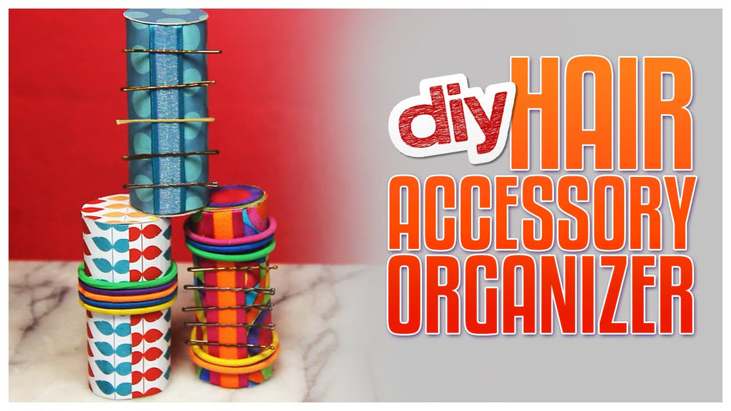 DIY Hair Accessories Organizer (Made From Paper Rolls!) - Do It, Gurl by Gurl.com (5 years ago)