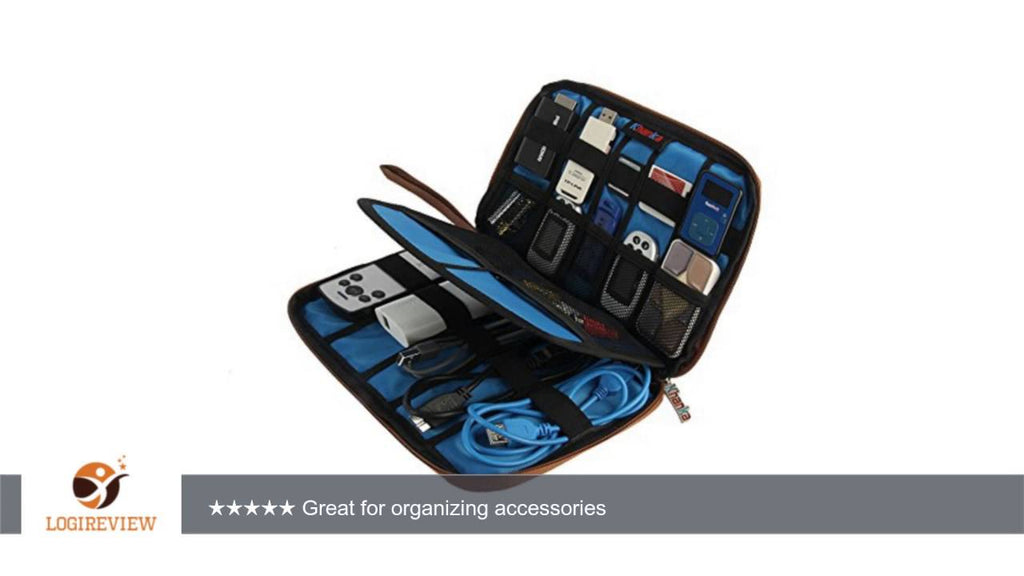 Review about Khanka Portable Universal Electronics Accessories Travel Carrying Organizer Case For Various USB Cable, Flash Disk, Pen, Pencil and USB ...