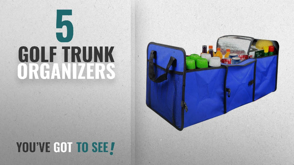 Top 10 Golf Trunk Organizers [2018]: Ever Oasis Car Boot Organiser, Collapsible Car & SUV Cargo ...