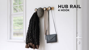 Hub Rail 4 Hook, Storage & Organization, Wall Hook | UMBRA by Umbra (2 days ago)