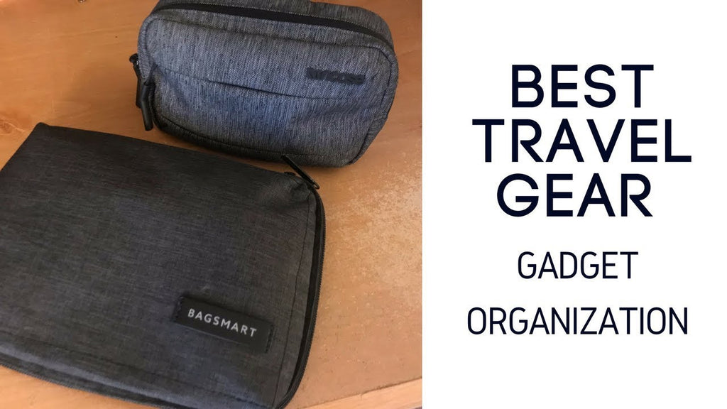 Best Travel Gear: Bagsmart Electronics Organizer and Incase Accessory Pouch Review by Traveling Salseros (3 years ago)