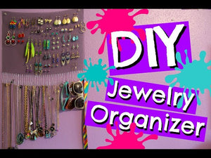 Hello! In this video, I show you guys how to make this super easy and cheap organizer for your earrings, necklaces, and accessories! Hope you enjoy! ❤ ~ Zoë ...