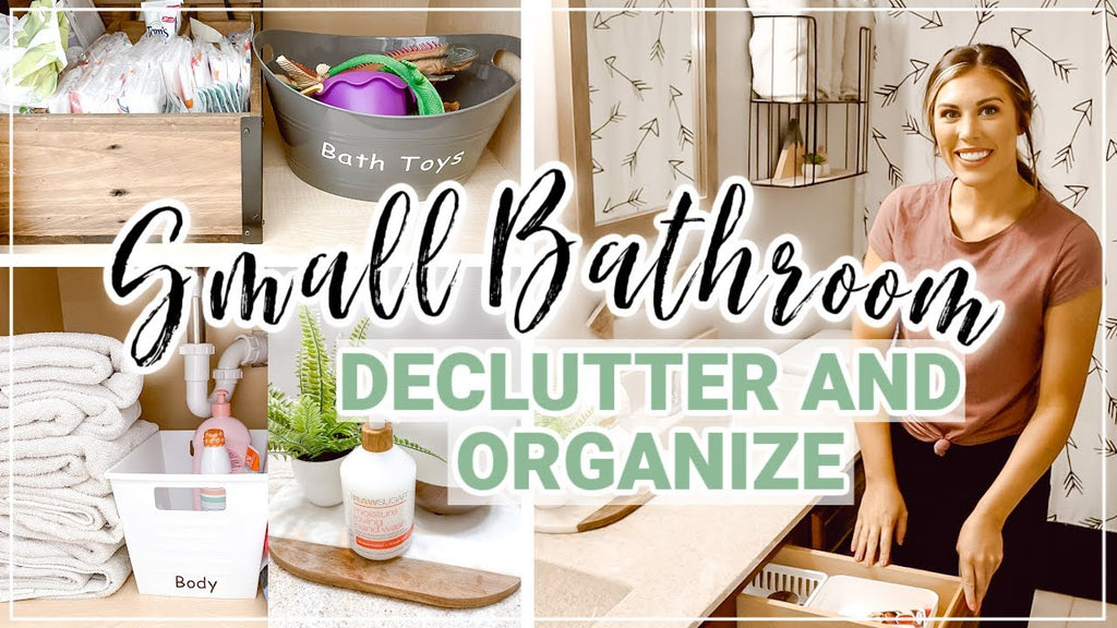 SMALL BATHROOM EXTREME DECLUTTER AND ORGANIZE WITH ME | ROOM MAKEOVER + BATHROOM ORGANIZATION by Kailyn Cash (3 days ago)