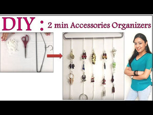 Someone rightly said “ For every minute spent in organizing, an hour is earned.” This video is about making for such organizers using mainly a hanger and other ...