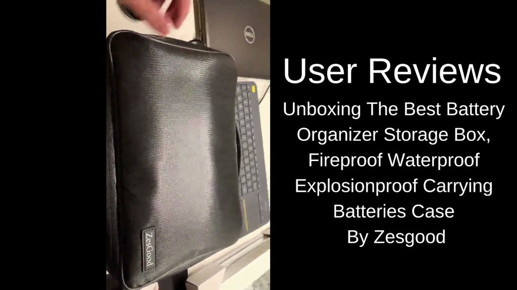 ZesGood Battery Organizer Storage Box, Fireproof Waterproof Explosionproof Unboxing And User Reviews by Gadgets Features (9 hours ago)