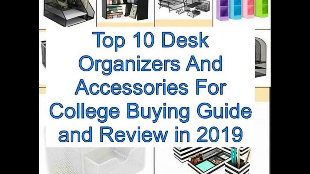 Top 10 Desk Organizers And Accessories For College – Buying Guide and Review in 2019 Check the website link under: ...