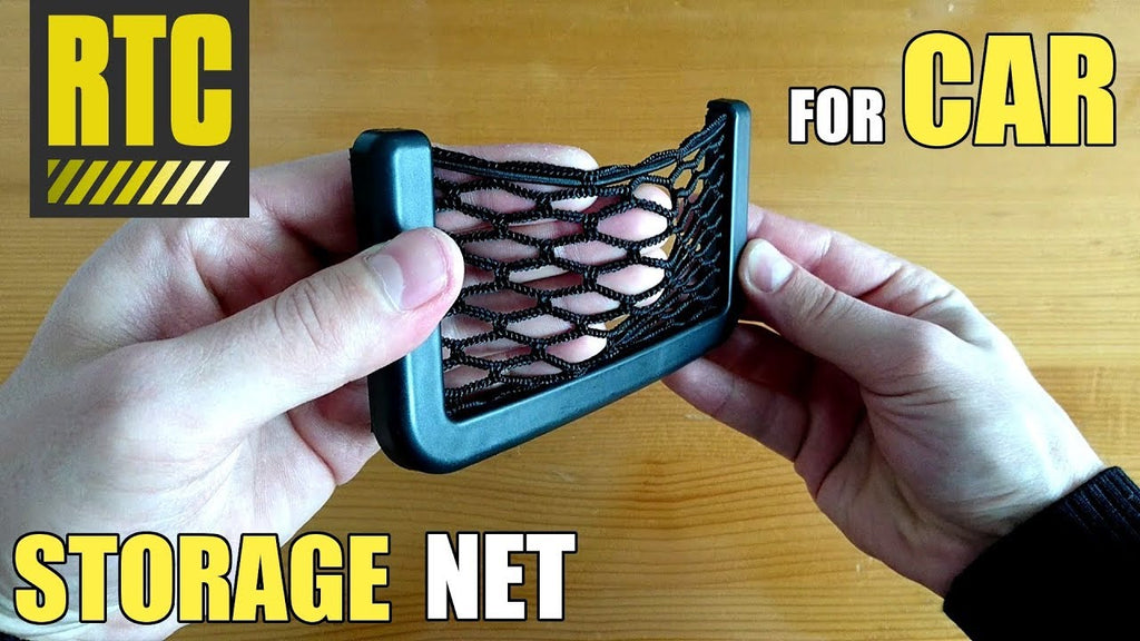 This car storage net can be a very useful accessory for your car interior, in case there is a lack of places and pockets in which you can put small luggage, such as ...