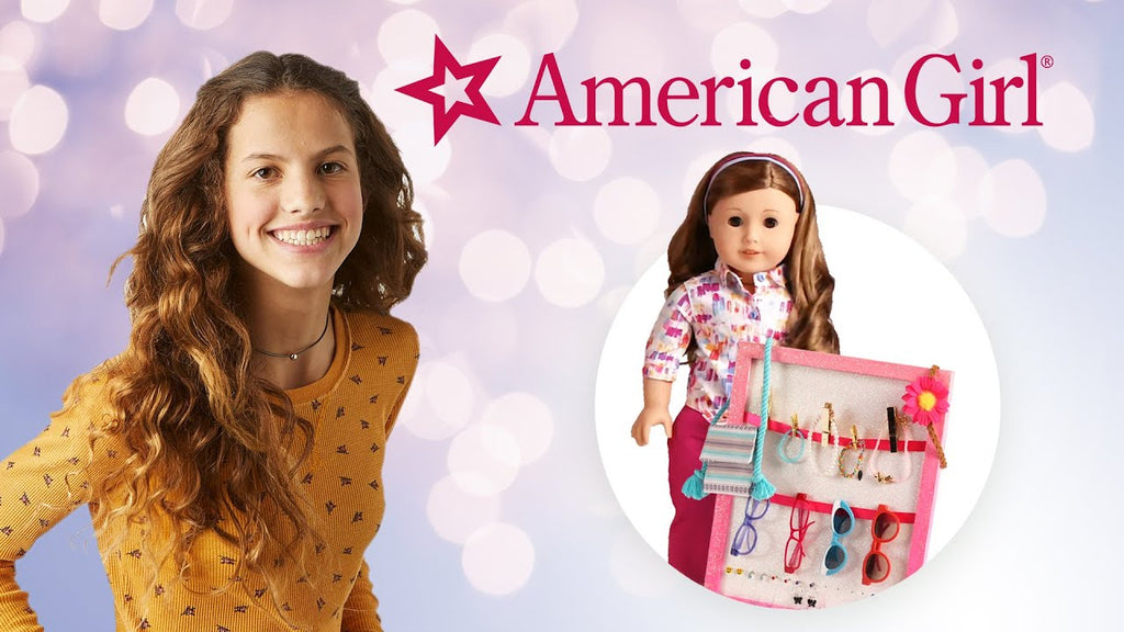 Awesome DIY Accessory Organizer For My Dolls| Doll DIY | American Girl by Chloe's American Girl Doll Channel (1 year ago)