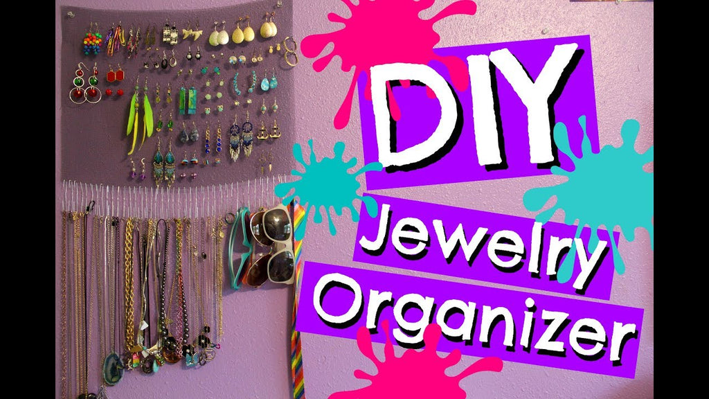 Hello! In this video, I show you guys how to make this super easy and cheap organizer for your earrings, necklaces, and accessories! Hope you enjoy! ❤ ~ Zoë ...