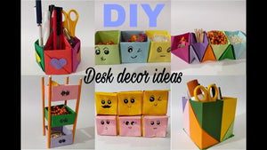 Desk organization ideas / desk organizer / desk decor / #artandcrafts by Art and Crafts with Maham (1 day ago)