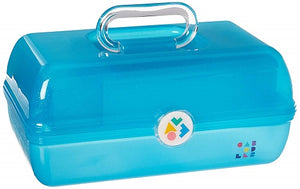 Caboodles On-The-Go Girl Robins Egg Sparkle Jellies Vintage Case  $12.97 (reg. $16.99), Best price