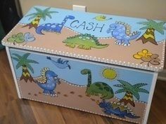 Good-Looking Dinosaur Toy Box