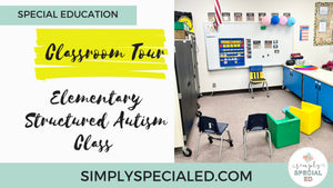 Autism Classroom Tour