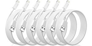 Smartphone Accessories: 6-pack MFi Lightning Cables $8.50 (Under $1.50 each), more