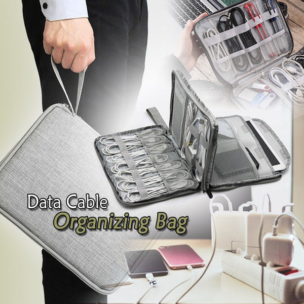 Data Cable Organizing Bag