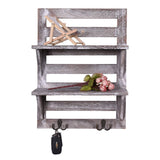 Comfify Rustic Wall Mounted Shelves
