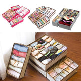 Foldable Wardrobe Underwear Organizer (4 pcs in set)