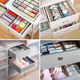 Foldable Wardrobe Underwear Organizer (4 pcs in set)