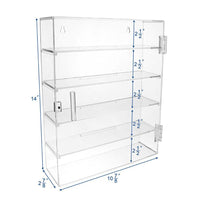 Ikee Design® Acrylic Display Rack Case Organizer Storage Box Case