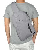 AGVA Traveller Crossbody Bag 12'' - Grey