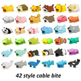 1 Pc Cable Bite Cat Dog Animal Cable Bite Protectors Gags Practical Jokes for IPhone Winder Phone Accessory Organizer Prank Toy